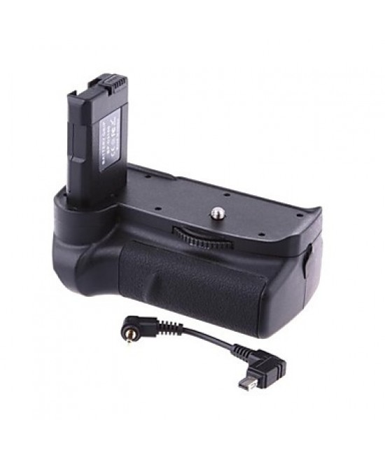 Drop Shipping Professional Camera Battery Grip Holder  Cable for Nikon D3100 D3200 DSLR  