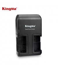 KingMa EN-EL15 Dual AC Charger for Nikon EN-EL15 and Nikon 1 V1 D600 D610 D800 D800E D810 D7000 D7100  