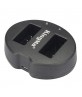KingMa® Dual Slot USB Battery Charger for Nikon EN-EL20 Battery for Nikon COOLPIX A AW1 J1 J2 J3 S1 Camera  