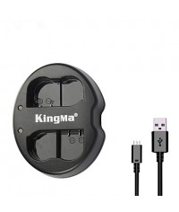 KingMa® Dual Slot USB Battery Charger for Nikon EN-EL15 Battery for Nikon D750 D7100 D7000 D610 D600 D800E Camera  