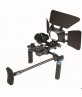 Rig Movie Kit With Follow Focus + Shoulder Mount Holder + Mattebox Camera Rig For Dslr Cameras  
