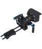 4 IN1 DSLR Rig kit 1PC shoulder mount rig 1PC Matte Box 1PC follow focus 1PC Dslr cage for Cameras & Video Camcorders  