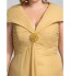 TS Couture? Prom / Formal Evening / Military Ball Dress - Elegant Plus Size / Petite Sheath / Column V-neck Floor-length Chiffon with Crystal  