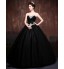 Formal Evening Dress Ball Gown Sweetheart Floor-length Lace / Satin / Tulle / Polyester with Crystal Detailing  