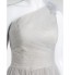 TS Couture? Formal Evening Dress A-line One Shoulder Sweep / Brush Train Tulle with Flower(s) / Criss Cross  